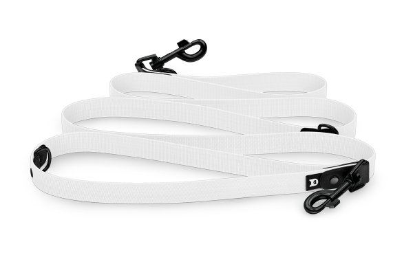 Dog Leash Reduce: Black & White with Black components